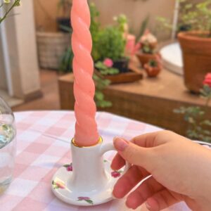 Castiçal Encanto da Rosa🌹